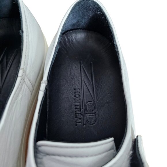 ZCD Montreal Senna slip-on leather sneakers white women's size 37 - Picture 10 of 13